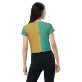 Chord Charmer All-Over Print Crop Tee - Beyond T-shirts